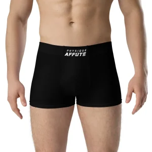 Boxer caleçon noir homme